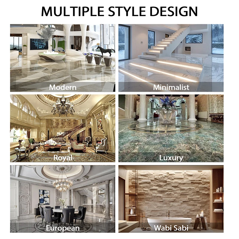 Forest Brown Natural Marble Slab Tiles Cut to Size for Bathroom Floor Livingroom Background Kitchen Countertop Home Decoration