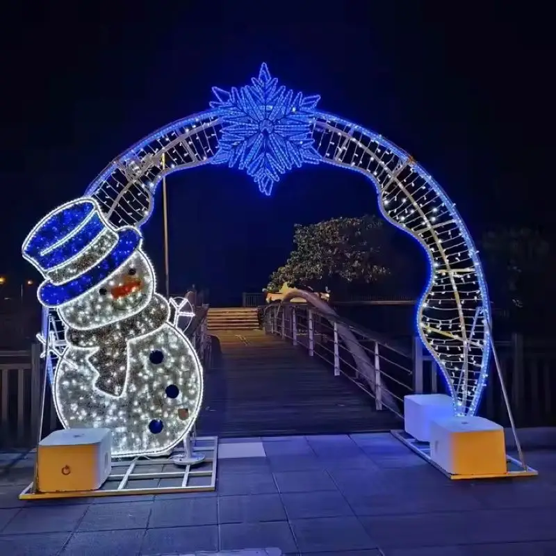 Square Park 3d Modeling Lights Pattern Lights Landscape Decoration Ip65 Waterproof Arch Light Giraffe Lamp Deer Lantern