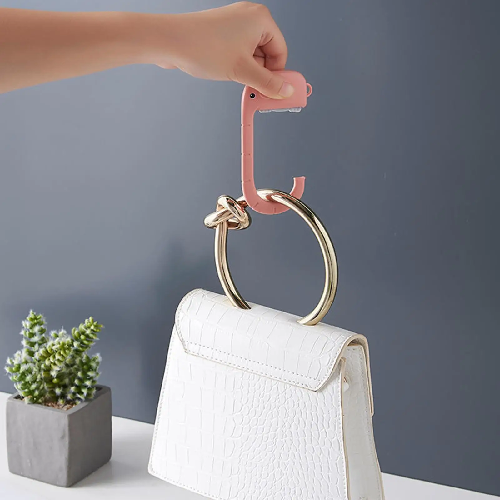 Portable Plastic Hanger Decoration Travel Bag Hook For Hanging Decorative  Table Purse Bag Hooks Wall Hanger Holder Handbag - AliExpress