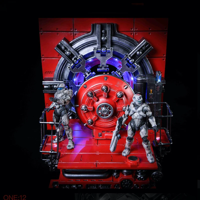 Action Figure Diorama Accessory Science Fiction Theme Scene Base For 1/