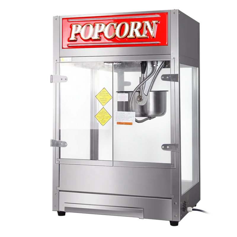 2017 New Model Popcorn Machine Two Pan 16OZ Pop Corn Machine