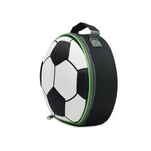 OEM Available Promotional Soccer Ball Cartoon Animal Cute Cooler Lunch Bags for Kids