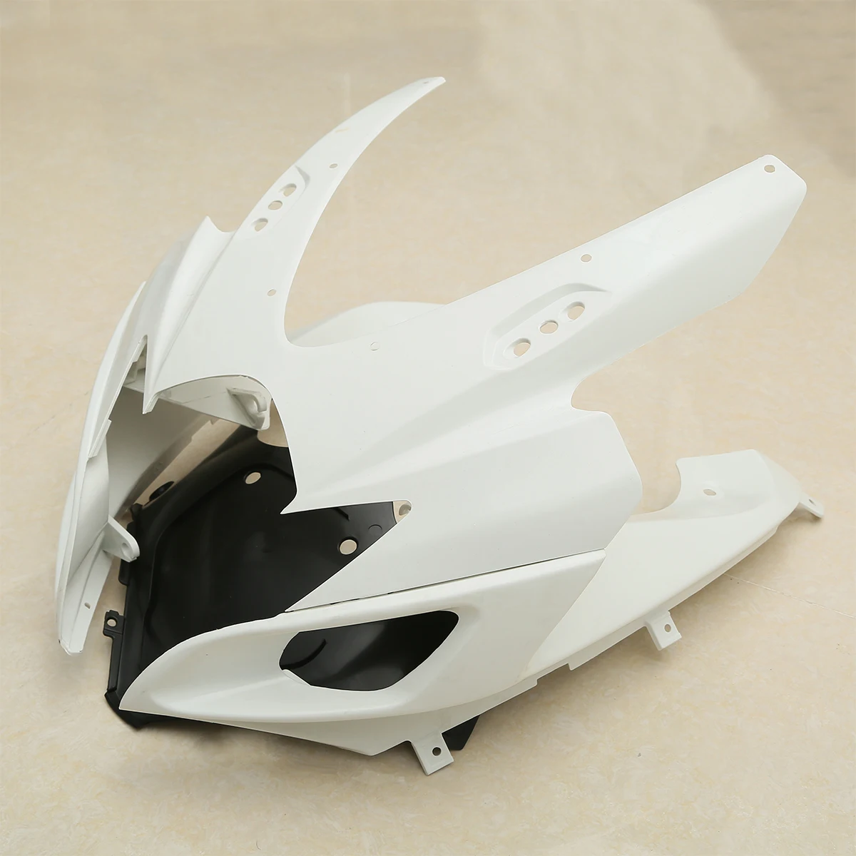 MZKJ Front Upper Cowl Fairing Nose For Suzuki GSX-R600 / GSX-R750 (2011-2023) - White Unpainted