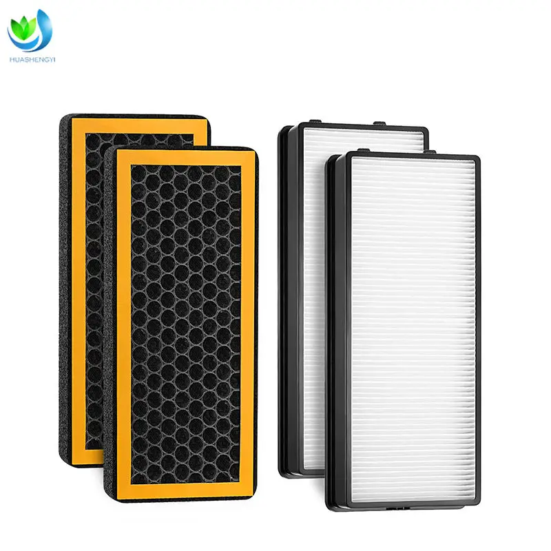 OEM Honeycomb Activated Carbon Filter H13 H14 HEPA Filter Replacement Air Purifier Filter for TotalCleanter AT-PET0 AT-PET02