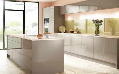 High Gloss Acrylic Kitchen Cabinets - Knowledge - News - Hangzhou Rebon  Cabinets Co.,Ltd