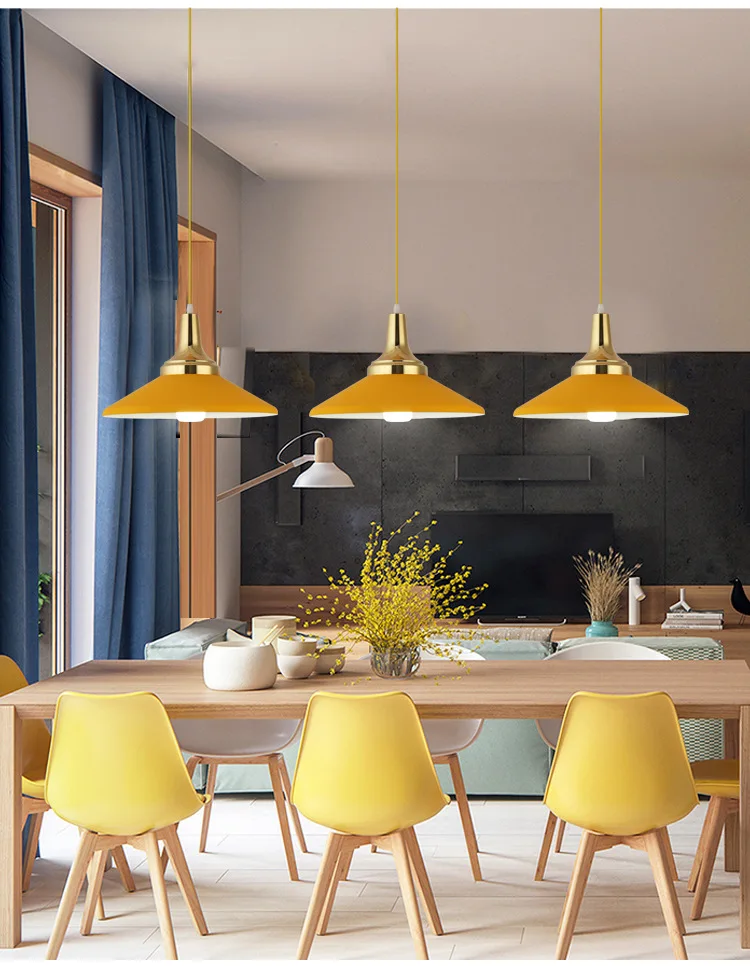 Turkish light bar pendant lighting indoor BLACK fixtures metal shade vintage industrial pendant lamp