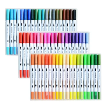 Smart Color Art - Dual Tip Brush Pens with Fineliner Tip Art