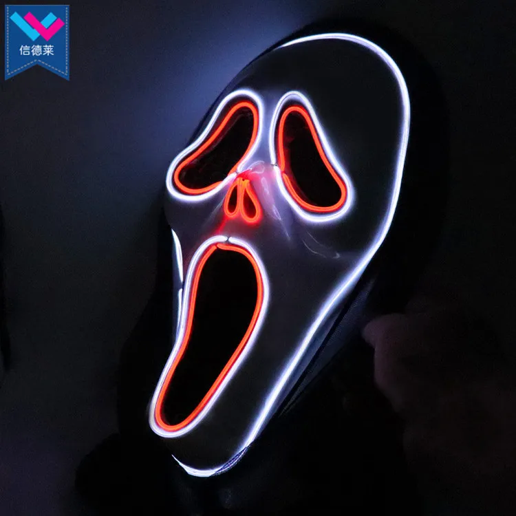 ghostface led mask