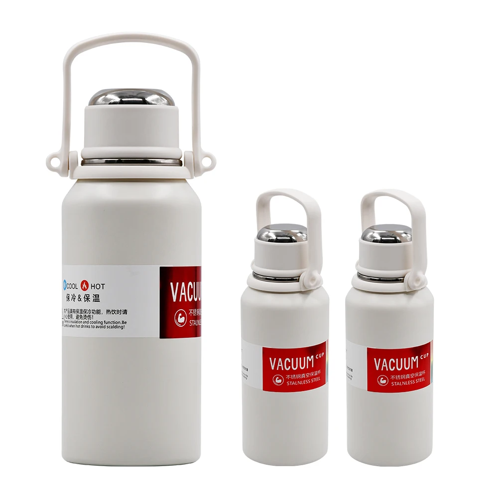 St.Craft 18 Oz Stainless Steel Vacuum Flask - Insulated Double Wall Thermos - Keeps Hot/Cold For 12 Hours