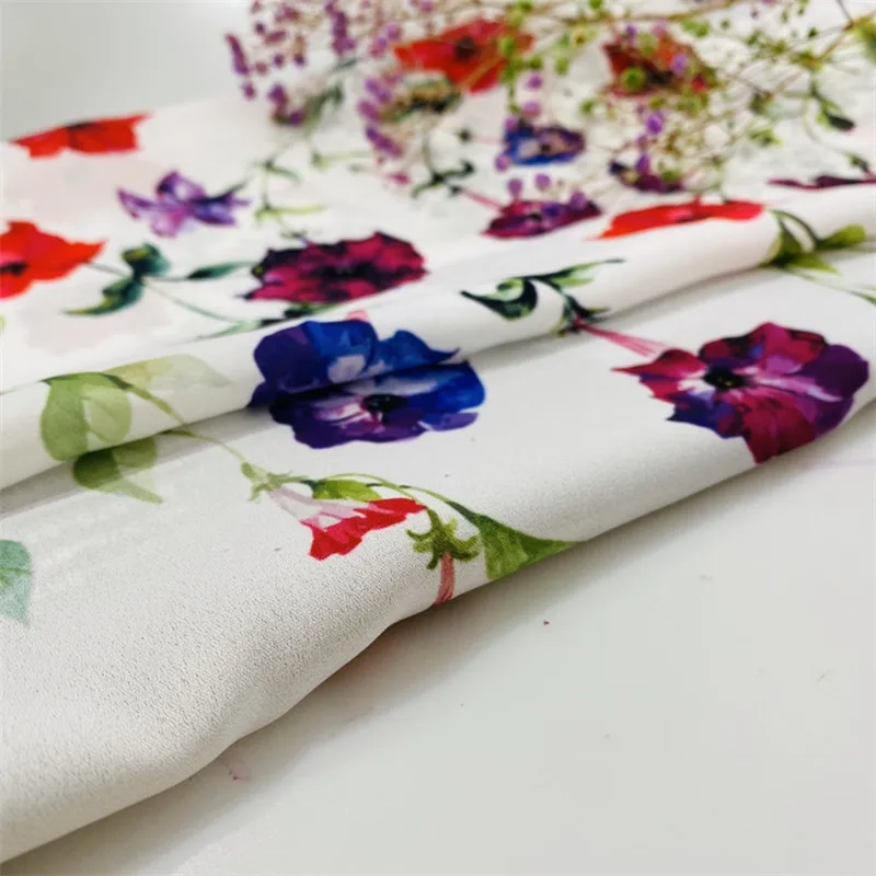 Индивидуальный дизайн, дешевый креп из 100% полиэстера, креп-шифоновая ткань, малайзийская ткань для головных платков