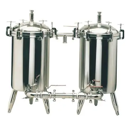 Дуплексный фильтр для молока из нержавеющей стали