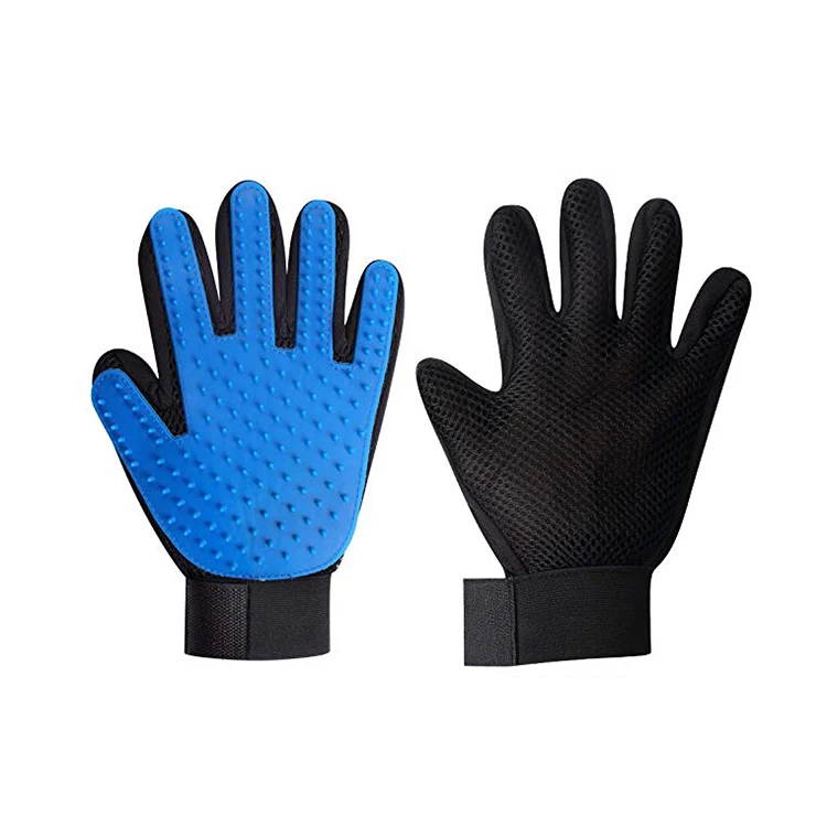 Hot Sale New Product Silicone Massage Pet Bath Glove / Durable Pet Grooming Glove Brush for Dog And 