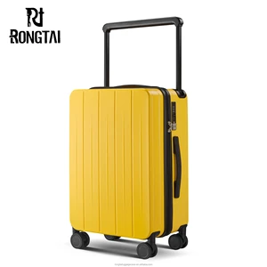 Unisex 20-Inch Large Capacity Light Weight Durable PC  Spinner Luggage Explosion-Proof Zipper Silent Universal Wheels