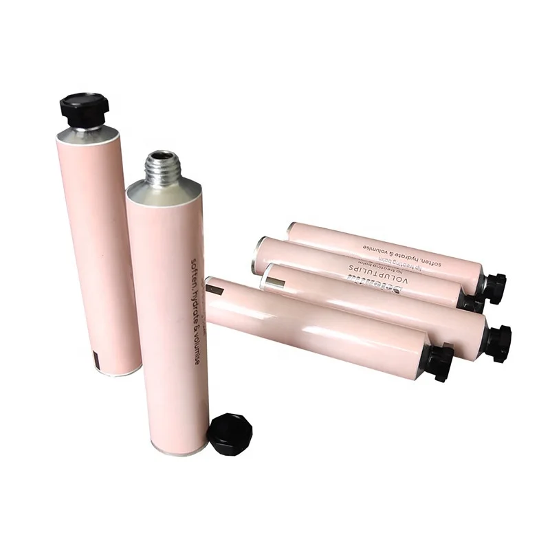 10ml 15ml 20ml Aluminum Empty Tubes Lip Gloss Squeeze Gel Tube Balm Containers Mini Soft Tubes for Cosmetics Metal Package