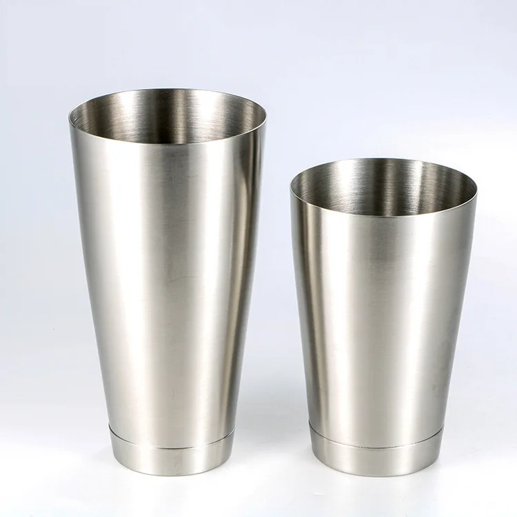 304 Stainless Steel Boston Cocktail Shaker Rose Gold Color Copper