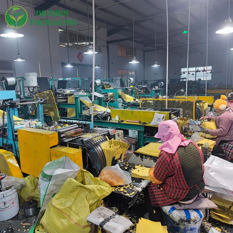 Custard Apple Guava Grape Protective Paper Bags Mango Fruit Packaging Covers Agriculture Wax Coated