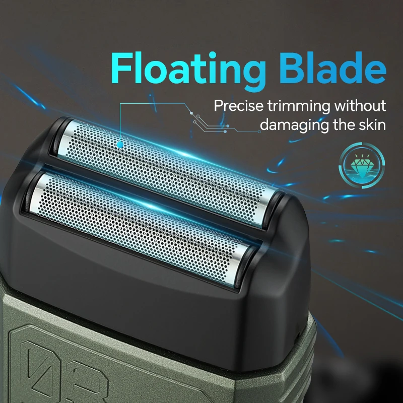 Dual Blade USB Charging Electric Shaver Full Body Water Washing Reciprocating Model for Household RV Use Whitening Optical Head factory