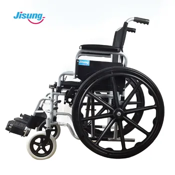 High quality Lightweight manual wheelchair portable folding hand push adult disabled elderly home user outside wheelchair