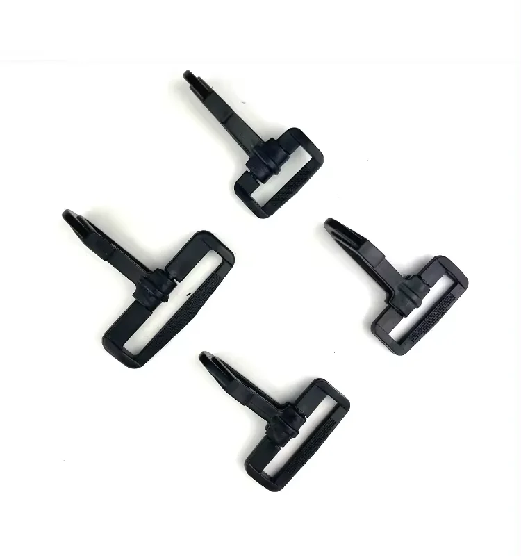 Classic Plastic Rotating Hook Backpack Dog Collar Carabiner Buckles Luggage Webbing Hooks Sewing Accessories Sizes 20mm 25mm