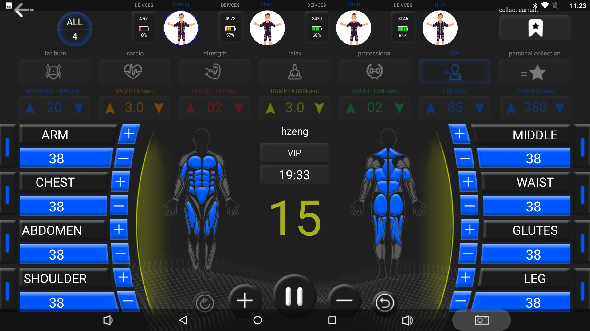 ems тренировки похудение