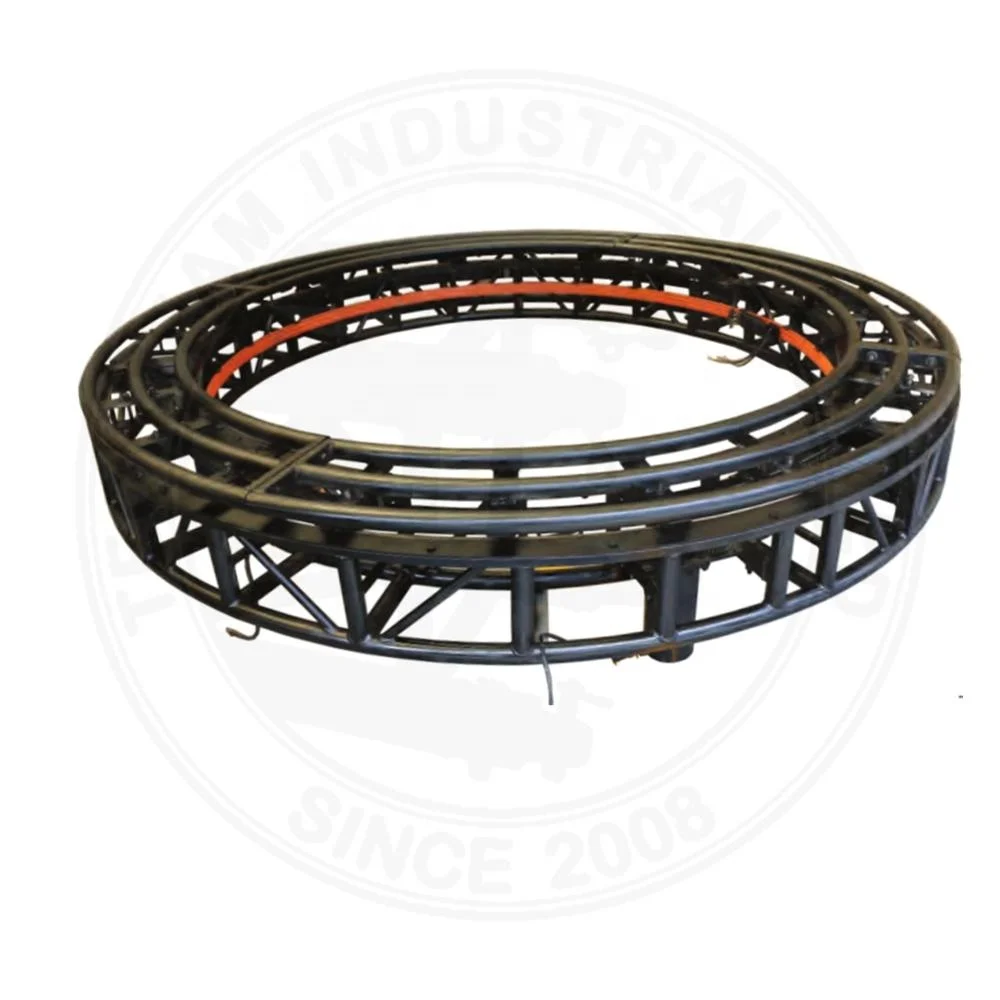 Smart DMX 512 Control Aluminum Rotary Circle Lighting Rotating Stage Truss for Sale