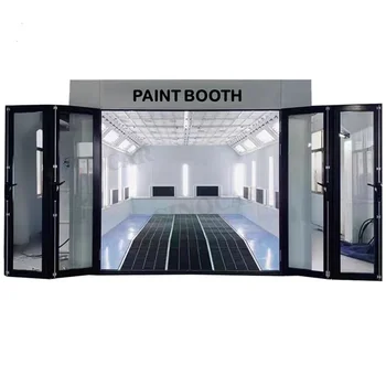 33 ft 10m Luxury Spray Booth Car/ SUV/ Light Truck Spray Booth Inner Size 10m*4.5m*3m Luxury Auto Waterborne Spray Booth