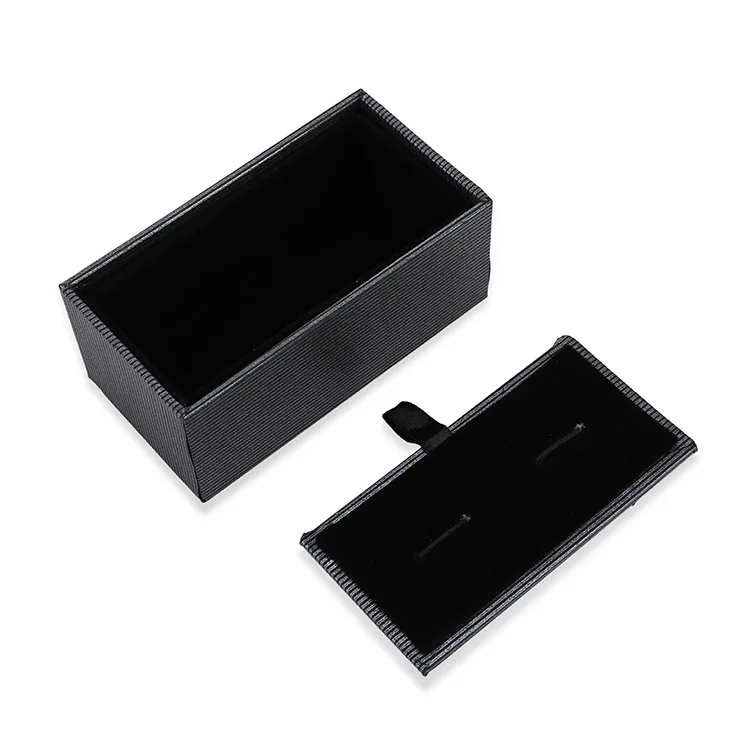 Wholesale Custom Bulk Cufflink Gift Box Tie Clips Box Jewelry Case