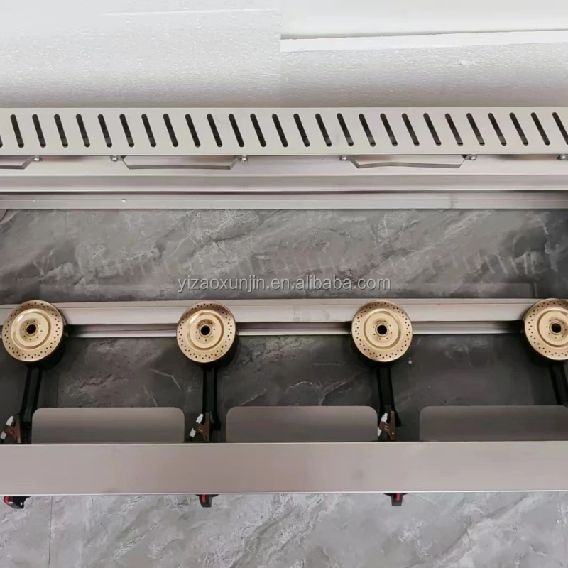 New 20l + 20l Doubletank Desktop Fryer Oil Tank Industrial Gas