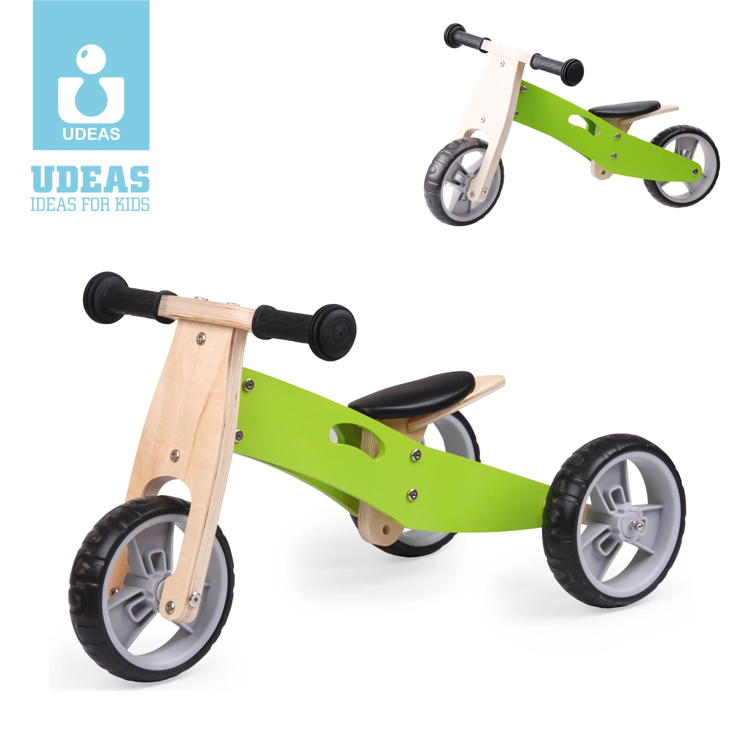 balance bike and tricycle