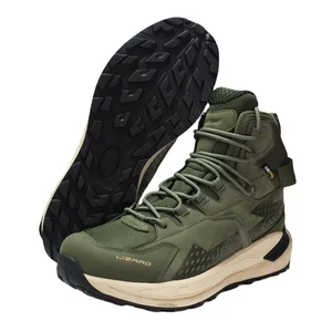 OBM ODM Custom Wholesale Green High Ankle Breathable Hiking Shoes for Outdoor Trailing Trekking Camping