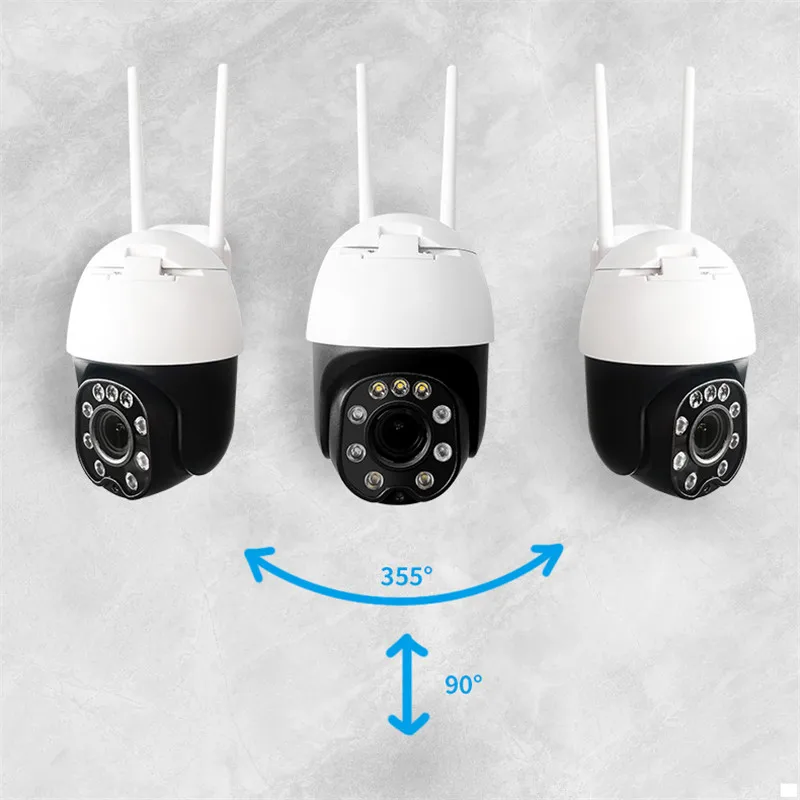 Good Export Quality Security Monitoring Equipment 1080P PTZ WiFi Camera