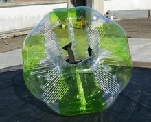 wearable human inflatable bubble soccer ball for kids and adults inflatable bumper ball with light