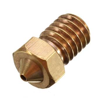 Customized Brass Nozzle Filament Copper Nozzle Extruder Print Head 3D Printer