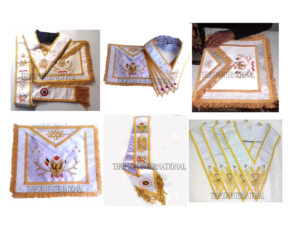 Фартук Masonic Regalia AASR 30 градусов створки для