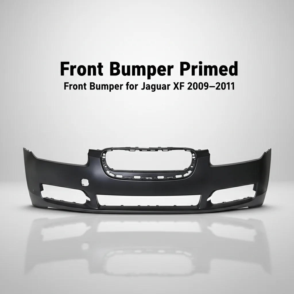 Car Body Parts C2Z8838XXX-A Without Park Sensor Holes Primed PP Plastic OE Quality Car Front Bumper for Jaguar XF2009-2011