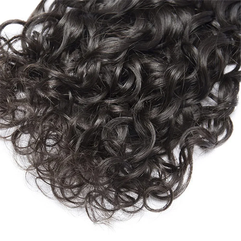 Braziliaanse water wave menselijk haar bundels remy extensions_voghion.com