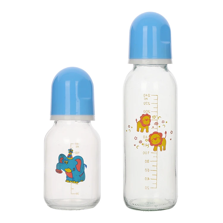 Custom BPA Free 240ml Or 120ml Silicone Baby Bottle Cover