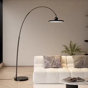 Nordic Modern Large Designer Corner Floor Lamp Wholesale Luxury Arc Led Floor Lamps for Living Room Home Decor