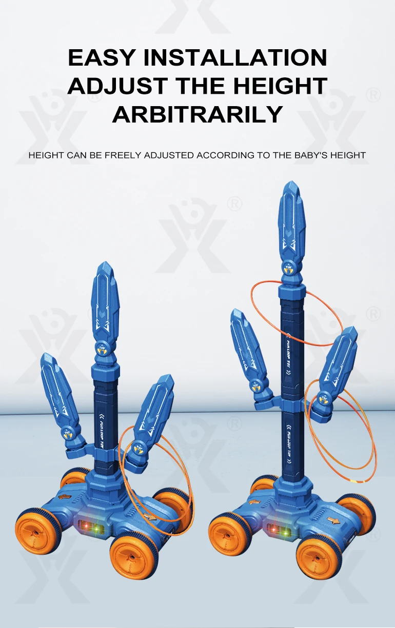 Chengji mobile firing target vehicle electronic throwing ring toss game set toys moving targets for shooting range
