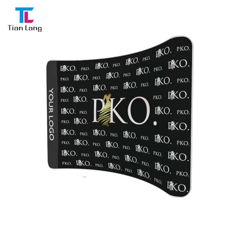 Tian Lang Výstavný panel Priama aluminová rámova štruktúra Fabrická prírubová vlastná pozadia Fotografický zelený obrazovkový pozadie