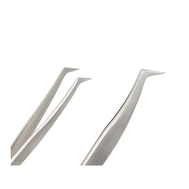 
 Высокое качество 6A-SA нержавеющая сталь 3D 6D вентилятор русский объем ресниц Пинцет объем накладных ресниц Пинцет  