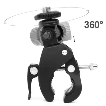 Wholesale 360 Degree Swivel Bike Handle Bar Clip With Adapter Mount for ** detail image