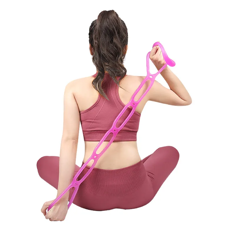 Fascia Elastica 7 Anelli Per Allenamento, Resistenza Regolabile, TPE, Per Home Fitness E Stretching - 5