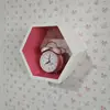 White exterior, pink interior (30*26*15cm)