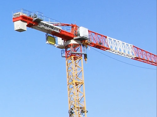 Zoomlion 6 Ton Small Hoist Wheel Track Tower Crane TC6012 with Low Fuel Consumption Cheap Price