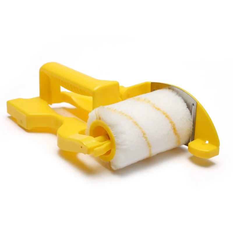 Multifunctional Clean Cut Paint Edger Roller Brush Tool Handheld Wall Corner Edge Paint Rolling
