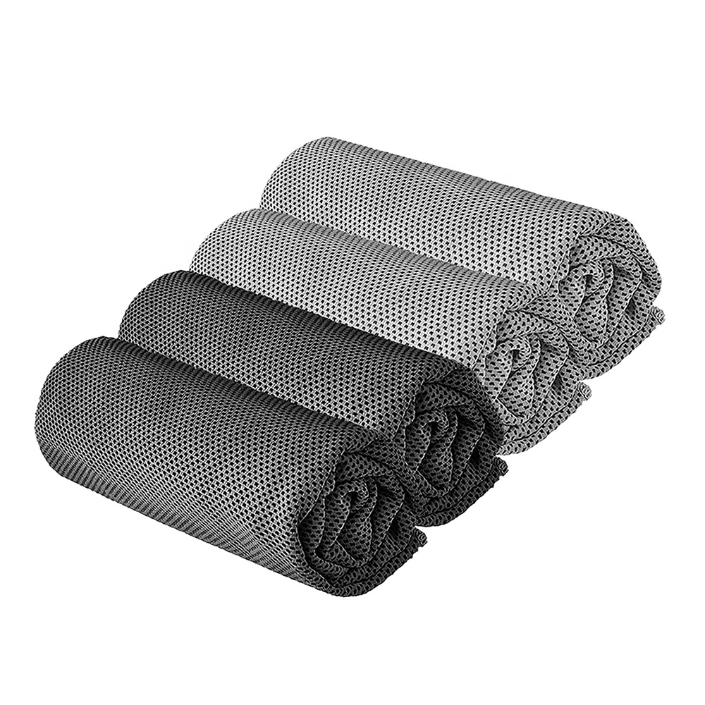 Personalizatus 30*100cm Aestivalis Gymnasticorum Sportorumque Tergum Refrigescens ex Microfibra Mollis et Velocius Siccans cum Texitura Knittata et Pluribus Coloribus Disponibilibus