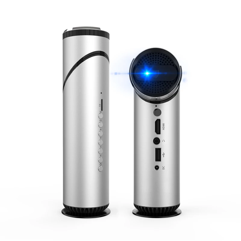 
 2019 Kixin K5h hd 3D Мини Android DLP 6000 люмен проектор мини светодиодный проектор для домашнего кинотеатра портативный dvd pico проектор  