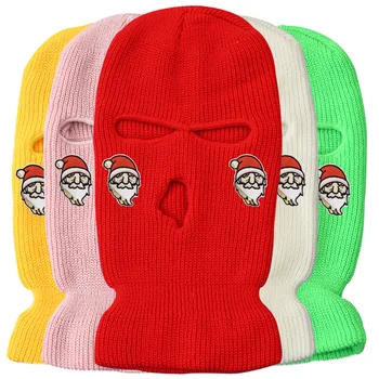Source Wholesale goggle balaclava custom knit face balaclava with goggles  knitted balaclava hat on m.