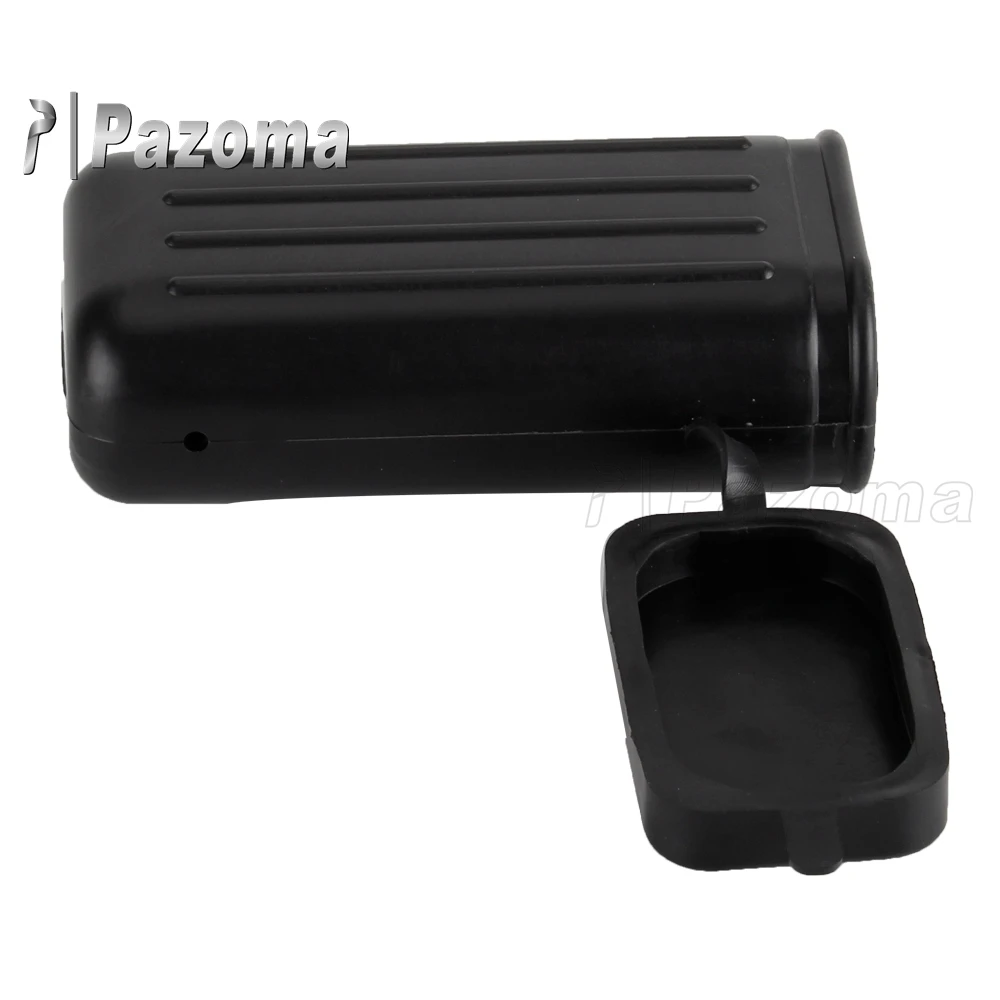 MAKIVI Cassetta Porta Attrezzi Laterale Per Moto DR250 Djebel TW200 TW225 – Colore Nero